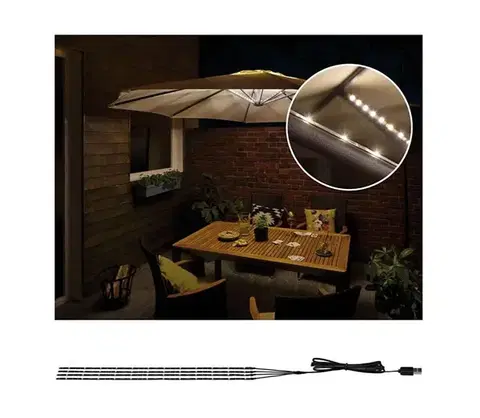 LED osvetlenie Paulmann 94208 - LED/1,8W Osvetlenie slnečníka PARASOL 5V/USB 1,6m 94208