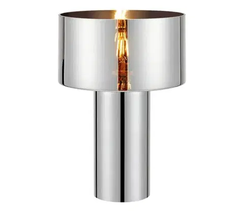 Lampy Markslöjd 109144 - Stolná lampa CORIN 1xE27/60W/230V lesklý chróm 109144