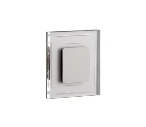 LED osvetlenie LDST SP-01-SS-BZ8 - LED schodiskové svietidlo SPACE 8xLED/1,2W/230V matný chróm SP-01-SS-BZ8