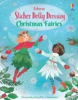 Pre dievčatá Sticker Dolly Dressing Christmas Fairies - Fiona Watt,Antonia Miller,Johanna Furst