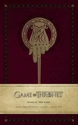 Cudzojazyčná literatúra Game of Thrones Kings Hand Journal Ruled Journal 1