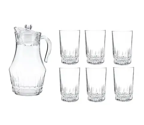 Dekoratívne vázy Kinekus Džbán 1,8 l + 6x pohár 270 ml LANCIER