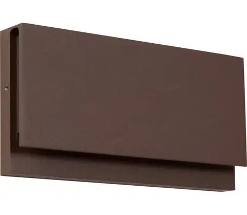 LED osvetlenie Lucide 33819/08/97 - LED vonkajšie nástenné svietidlo LOMAR LED/10W/230V IP54 33819/08/97