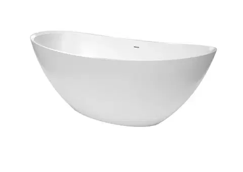 Vane Voľne stojaca vaňa SAT Paula 167x81,8 cm liaty mramor ľavá aj pravá SATPA1670 SATPA1670