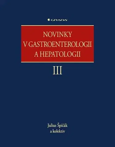 Medicína - ostatné Novinky v gastroenterologii a hepatologii III - Julius Špičák,Kolektív autorov
