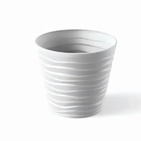 Záhrada Kvetináč Bora 30 cm BW00300 biely