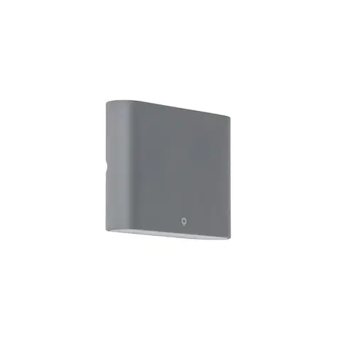 Vonkajšie nástenné svietidlá Nástenná lampa antracit 11,5 cm vrátane LED IP65 - Batt