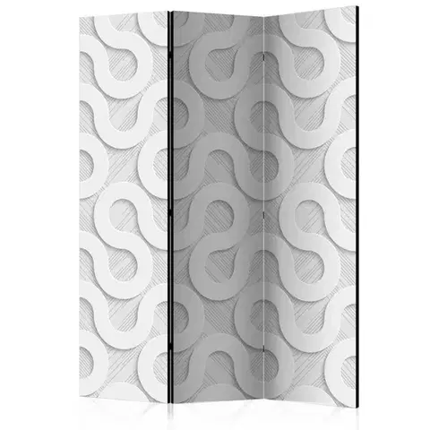 Paravány Paraván Grey Spirals Dekorhome