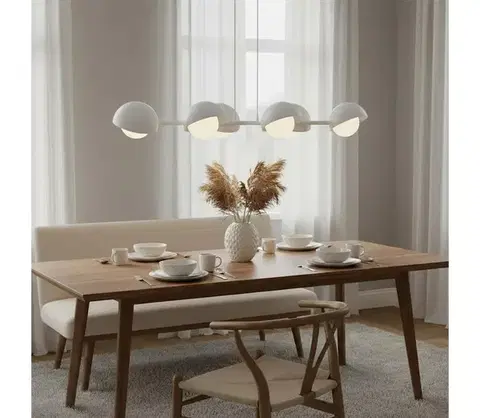 Svietidlá EMIBIG Luster na lane BOOM 6xG9/8W/230V biela 1592/6