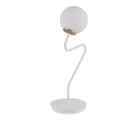 Lampy  Stolná lampa ZIGZAG 1xG9/12W/230V biela 50269