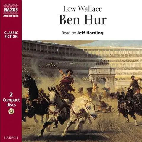 Svetová beletria Naxos Audiobooks Ben Hur (EN)