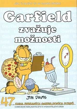 Komiksy Garfield zvažuje možnosti - Jim Davis