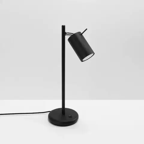 Lampy do obývačky Stolná lampa Oregon A-1091 čierna