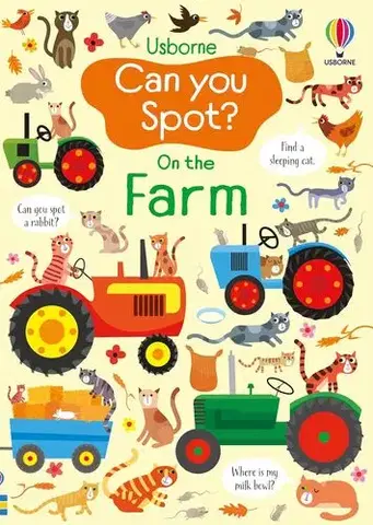 Leporelá, krabičky, puzzle knihy Can you Spot On the Farm - Kirsteen Robson,Lucas Gareth