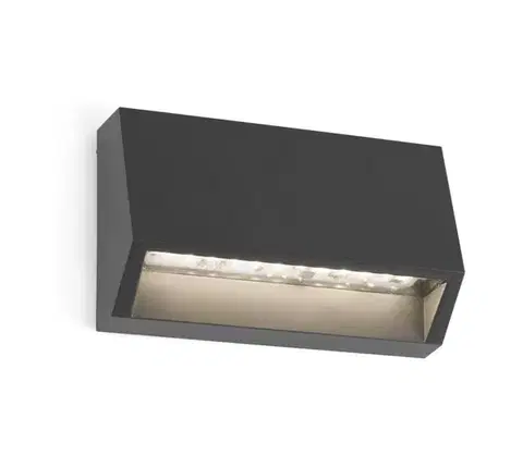 Svietidlá FARO Barcelona FARO 70657 - LED Vonkajšie nástenné svietidlo MUST-1 LED/2W/230V IP65 70657