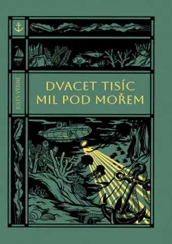 Svetová beletria Dvacet tisíc mil pod mořem - Jules Verne,Václav Netušil