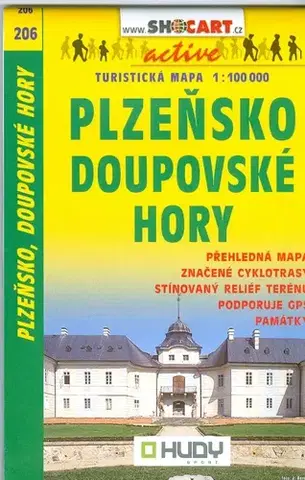 Turistika, skaly Plzensko, Doupovske Hory 1:100