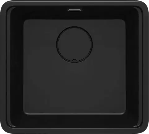 Kuchynské drezy DEANTE DEANTE - Momi nero Granitový drez, 1-bowl ZKM_N10A