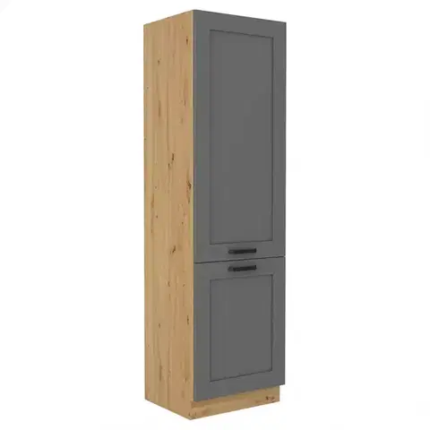 Kuchynské skrinky stojace Kuchynská skrinka Luna dustgrey/artisan 60LO-210 2F