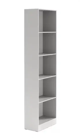 Regále Meblar  Regál BRAGA BR6 | sivá platinová