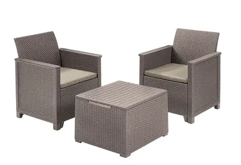 Záhradné sedacie súpravy EMMA balcony set - Allibert