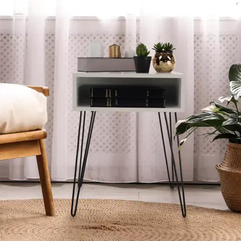 Nočné a toaletné stolíky Nočný stolík HONEJ Tempo Kondela