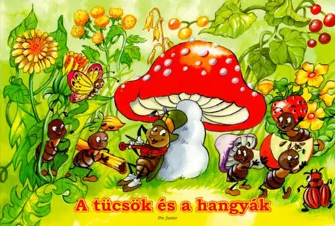 Leporelá, krabičky, puzzle knihy A tücsök és a hangyák