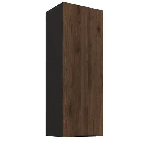 Kuchynské skrinky visiace Skrinka do kuchyne Monza orech okapi 40G-108 1F