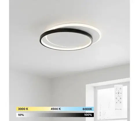 Svietidlá BRILAGI - stmievateľné LED stropné svietidlo FLARE LED/48W/230V 3000-6000K + diaľkový ovládač BR20112/450-48W