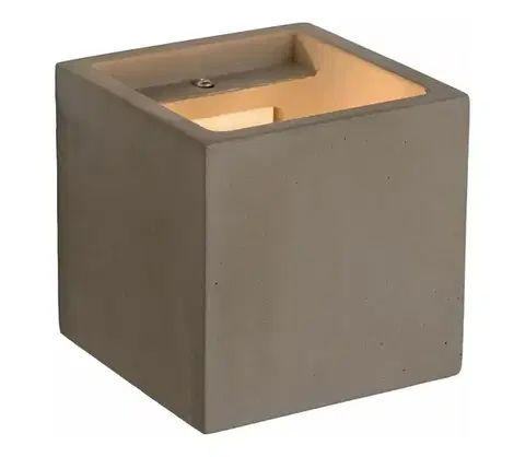 Svietidlá Lucide 35208/01/41 - Nástenné svietidlo GIPSY 1xG9/25W/230V šedé 35208/01/41