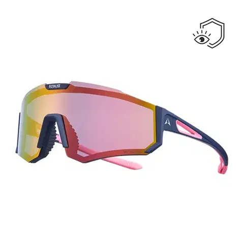 Slnečné okuliare Altalist Kizuna Polarized modro-ružová s ružovými sklami