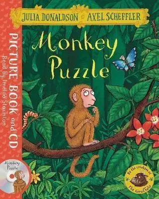 V cudzom jazyku Monkey Puzzle - picture book + CD - Julia Donaldson