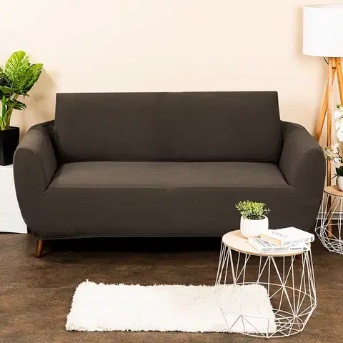 Prehozy 4Home Multielastický poťah na dvojkreslo Comfort hnedá, 140 - 180 cm