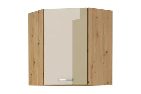 Kuchynské skrinky AXEL kuchynská skrinka 58x58 GN-72 1F, capucino/dub artisan