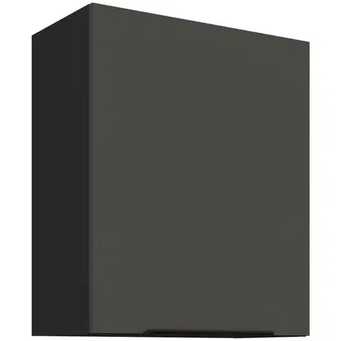 Kuchynské skrinky visiace Kuchynská skrinka Aria-Gr/Bl Anti Fingerprint 60g-72 1f