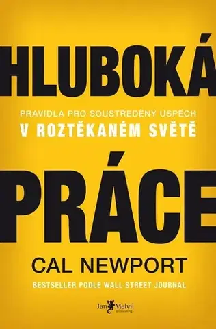 Psychiatria a psychológia Hluboká práce - Cal Newport