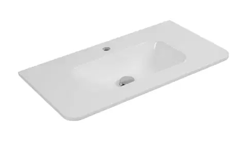 Umývadlá Elvisia Umývadlo LINEA | biely lesk 60 cm