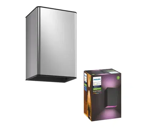 LED osvetlenie Philips 17464/47/P7 - LED RGB Vonkajšie svietidlo Hue RESONATE 2xLED/8W/230V IP44 17464/47/P7