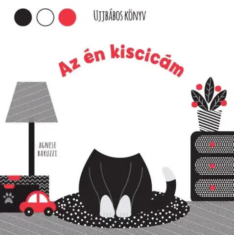 Leporelá, krabičky, puzzle knihy Az én kiscicám - Ujjbábos könyv