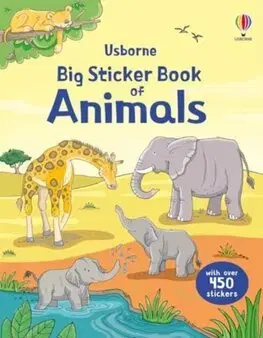 Pre deti a mládež - ostatné Big Sticker Book of Animals - Jessica Greenwell,Sam Taplin,Rebecca Finnová,Cecilia Johansson