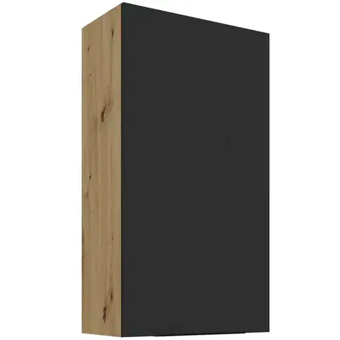 Kuchynské skrinky visiace Kuchynská skrinka Aria-Bl/Ar Anti Fingerprint 60g-108 1f