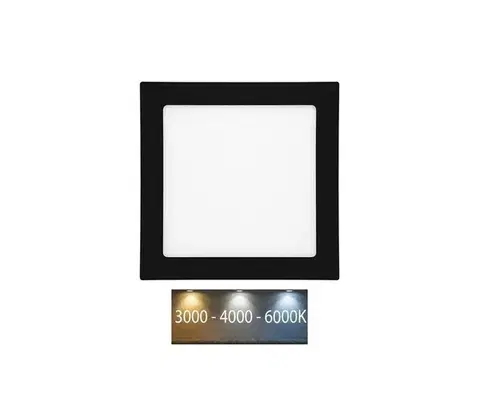 Svietidlá  LED-WSQ-CCT/18W/CR- LED Podhľadové svietidlo RAFA LED/18W/230V IP44 čierna LED-WSQ-CCT/18W/CR