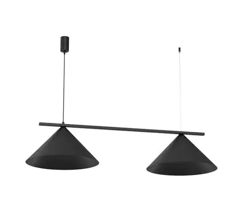 Svietidlá  Luster na lanku CAPITAL 2xGX53/15W/230V čierna MLP0942