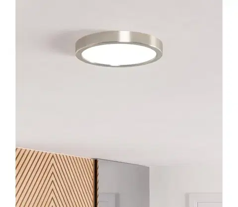 Svietidlá Eglo 901316 - LED stropné svietidlo FUEVA LED/11,5W/230V 2700/4000/6500K pr.21,1cm chróm 901316