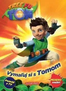 Nalepovačky, vystrihovačky, skladačky Vymaľuj si s Tomom