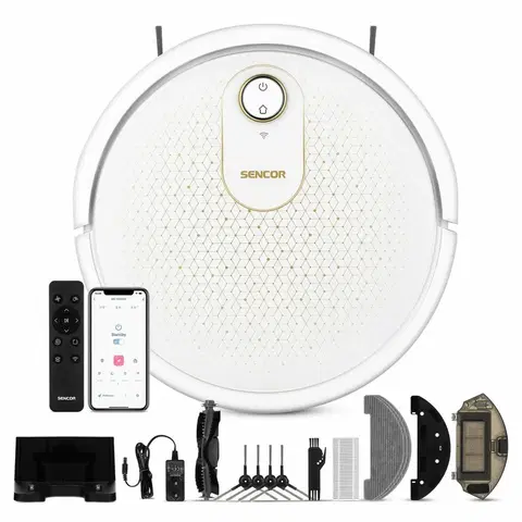 Vysávače Sencor SRV 4550WH robotický vysávač