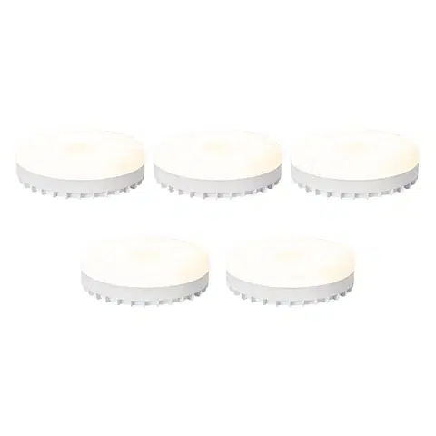 LED osvetlenie Sada 5 inteligentných stmievateľných LED žiaroviek GX53 9W 806LM 2700K-6500K