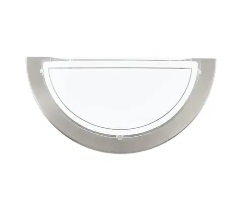 Svietidlá Eglo 31437 - Nástenné svietidlo 1xE27/60W/230V matný chróm 31437