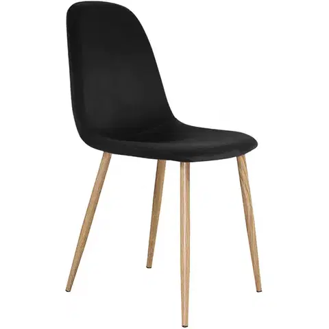 Čalúnené stoličky Stolička Johny Dc-4724-1 Black