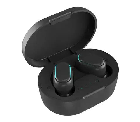 Predlžovacie káble  Vodotesné bezdrôtové slúchadlá A7s TWS Bluetooth čierne 1091black